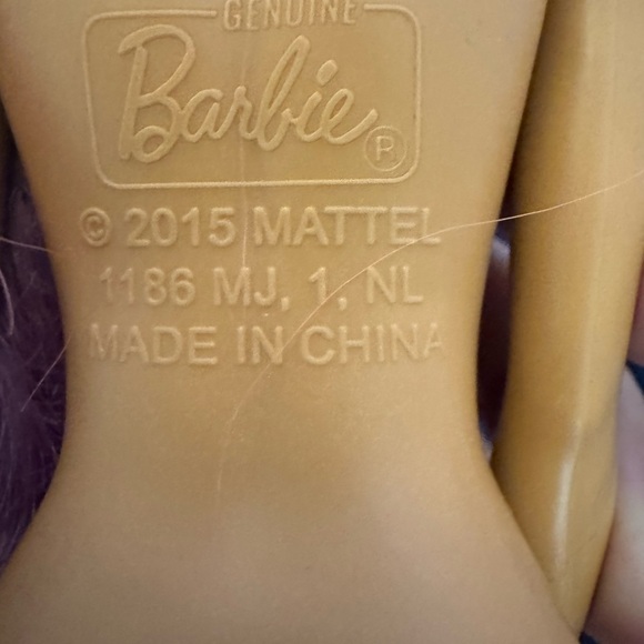 Three Barbies Rockstars with Lavender/Pink Hair EUC 2015 - Picture 9 of 9